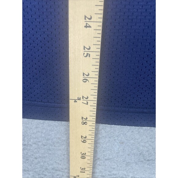 VTG Reebok Jersey Tom Brady #12 New England Patriots Boys Youth XL 18-20 Blue - Picture 7 of 9